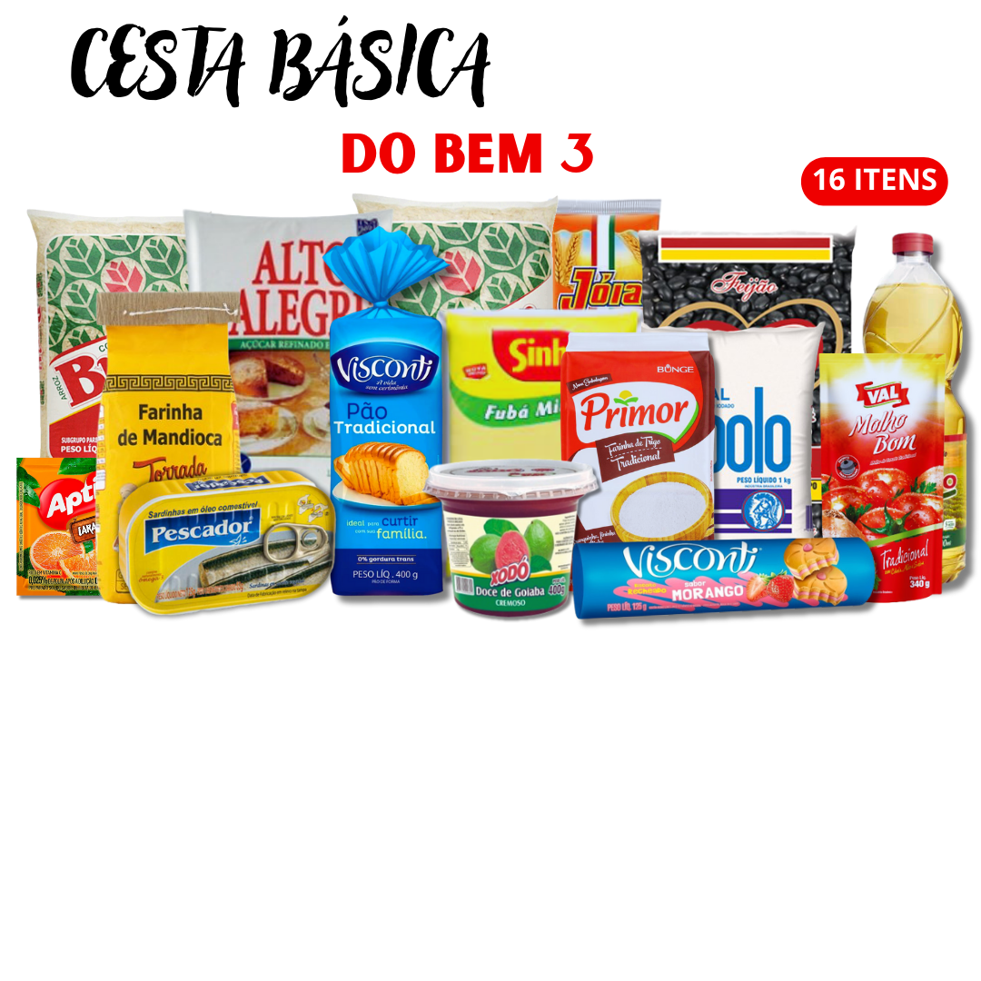 Cesta básica: (Do bem 3) :         R$86,78 