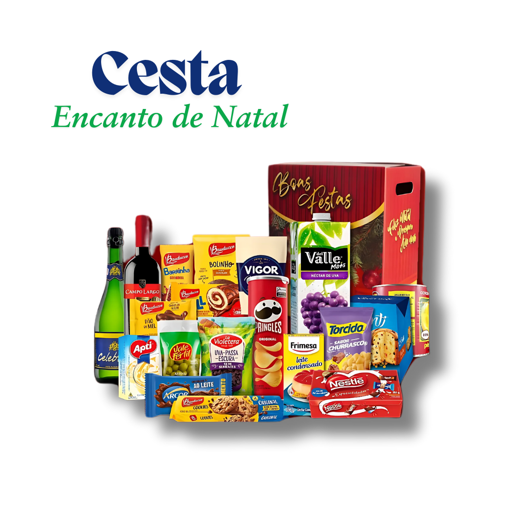 CESTA ENCANTO DE NATAL: R$ 214,66