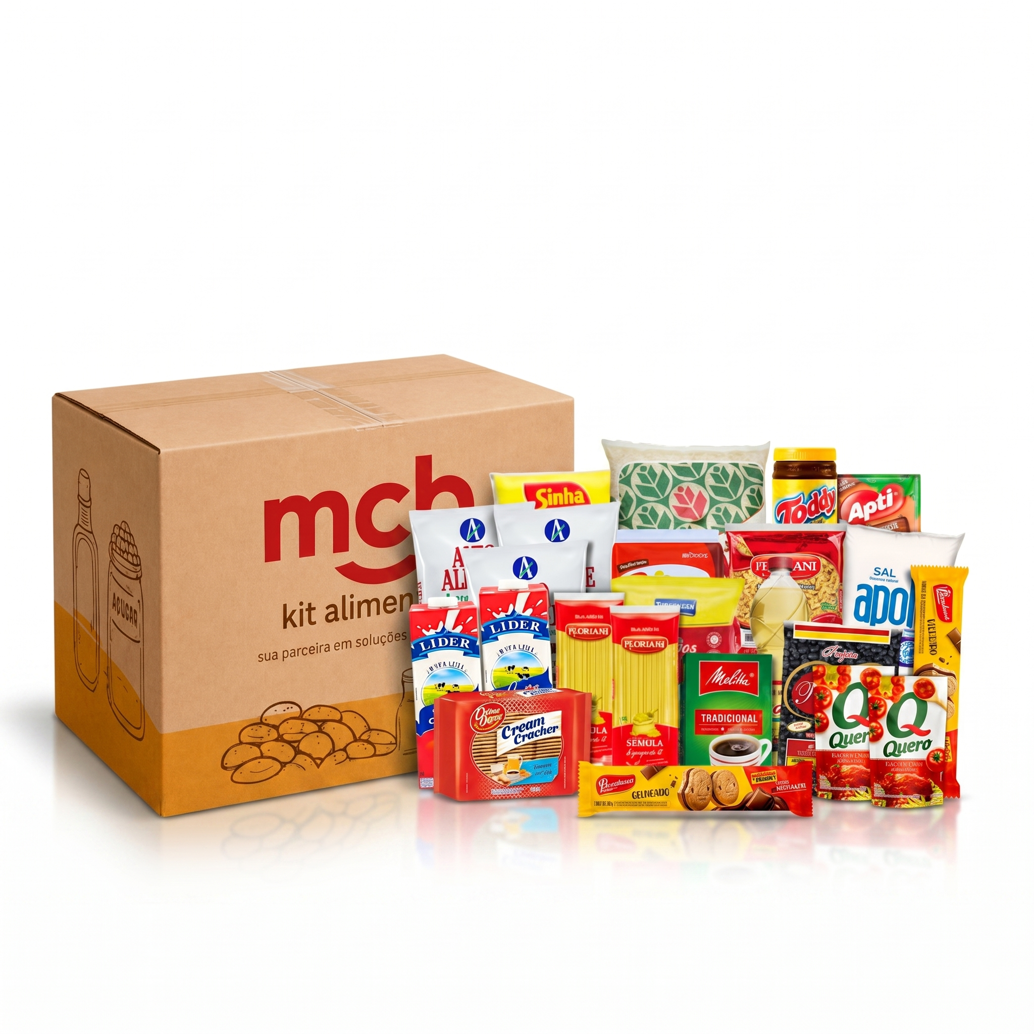 Kit Bonificação 2 (23 itens) - 18,19 kg: R$ 178,75