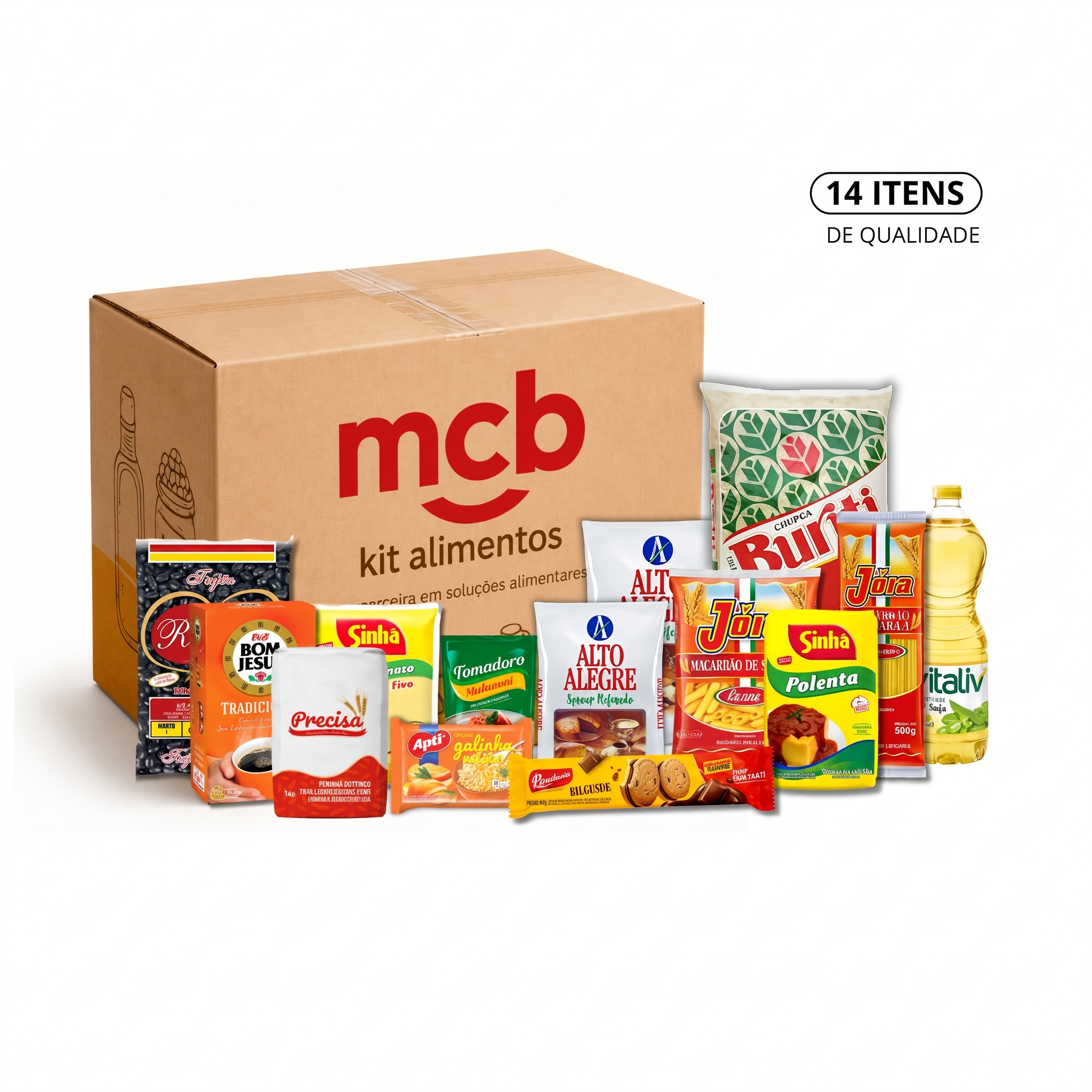 Kit Doação 1 ( 12 kg) :         R$ 132,56