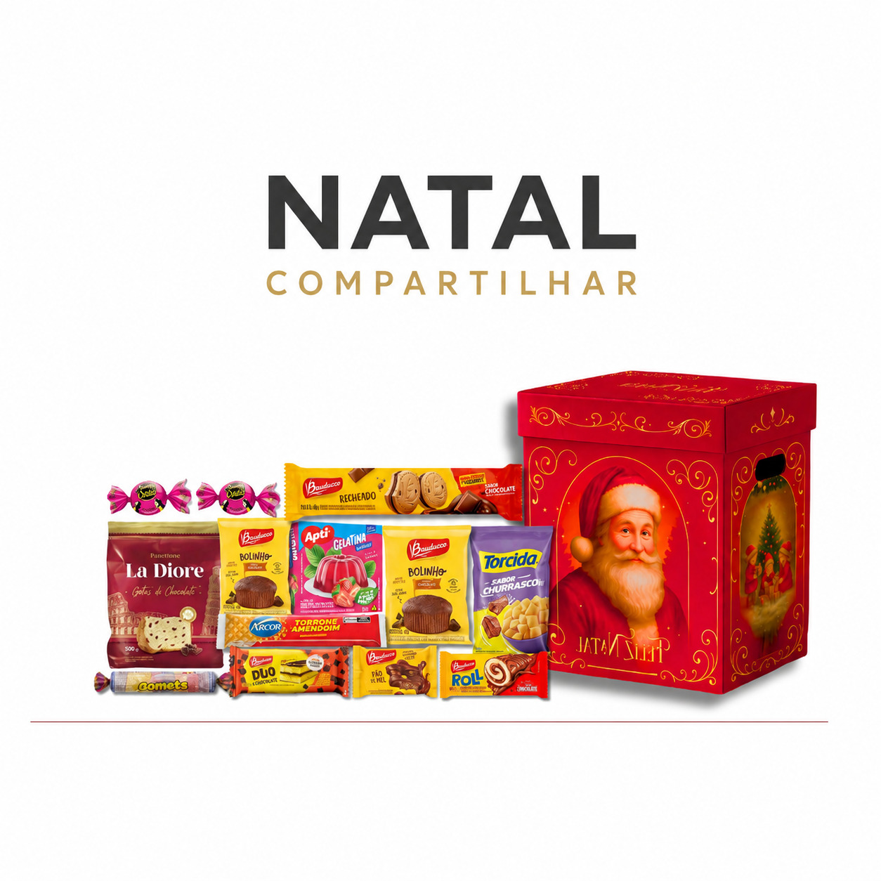 NATAL COMPATILHAR :                  R$ 63,50