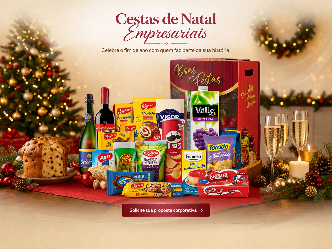 Cesta de Natal Empresarias