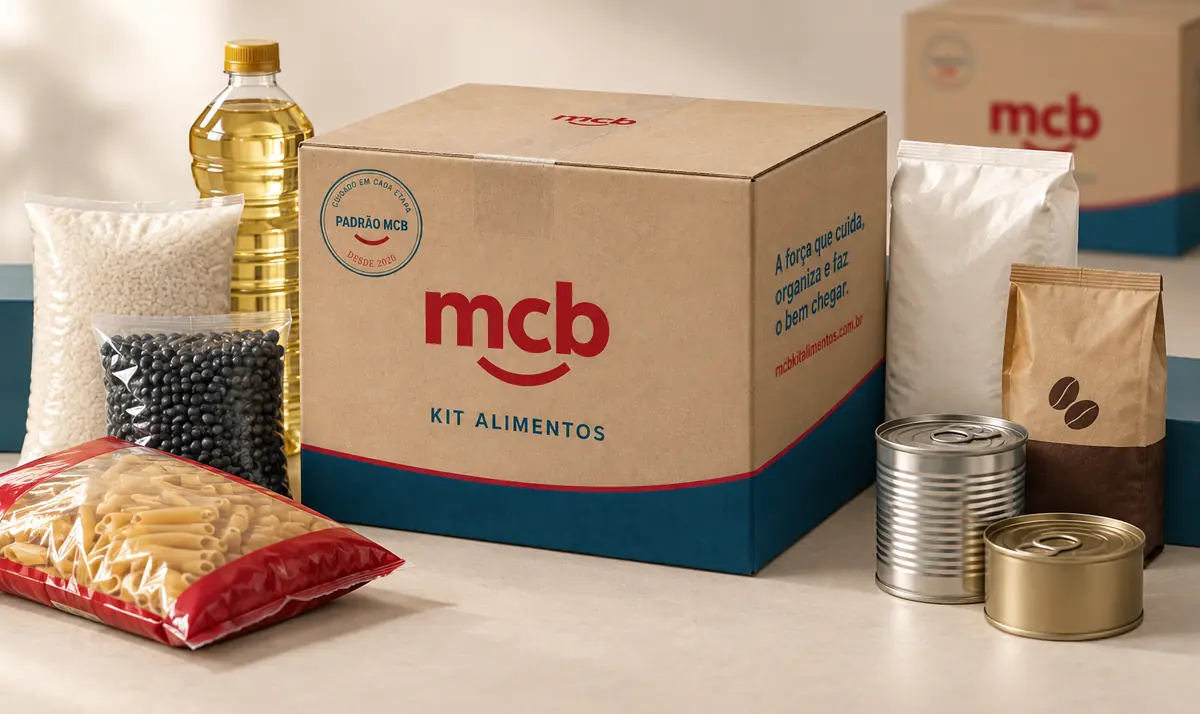 Cestas básicas e kits corporativos            