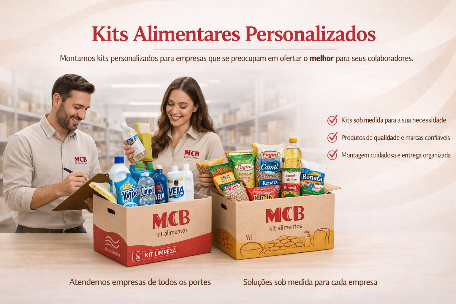 Kits Alimentares Personalizados